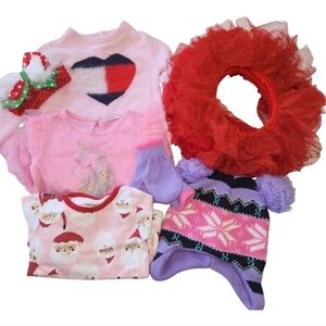 Girls Christmas  / Winter Bundle 18 Months 8 pc